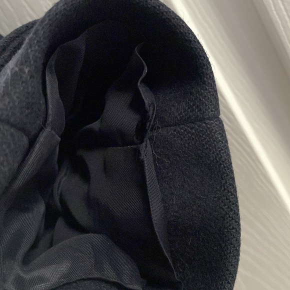 A.P.C wool coat hooded navy size medium - Picture 13 of 14